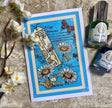 Woodware Clear Singles Garden Daisies 4 in x 6 in Stamp Set