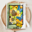 Woodware Clear Singles Torn Paper Butterflies 3 in x 4 in Stamp
