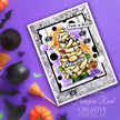 Woodware Clear Singles Mummy Gnome 4 in x 6 in Stamp Set