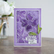 Woodware Clear Singles Poppy Sketch 4 in x 6 in Stamp