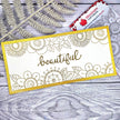 Woodware Clear Singles Petal Doodles All Bunched Up 4 in x 6 in Stamp Set