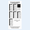 3Quarter Designs Fussy Cutting Pack - Lots of Words