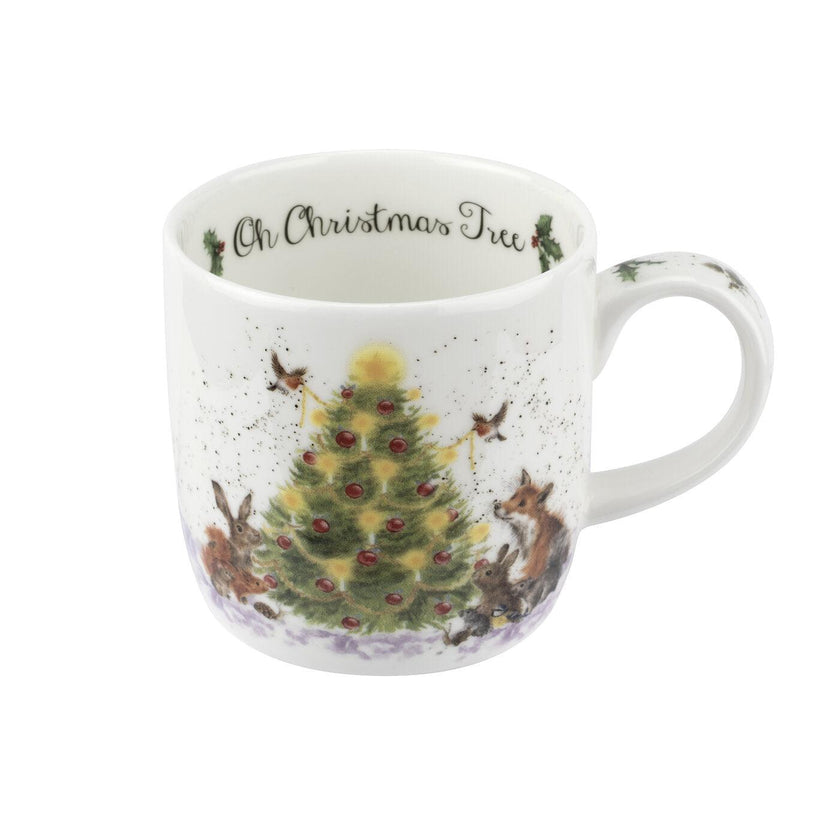 Wrendale DESIGNS - Christmas Tree Mug & Coaster | 11 oz