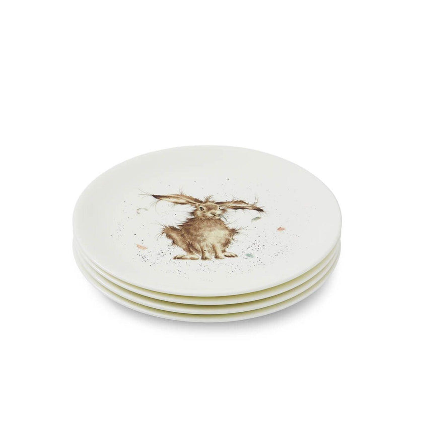 Wrendale DESIGNS - Coupe Plates (Set of 4) | 8 Inch