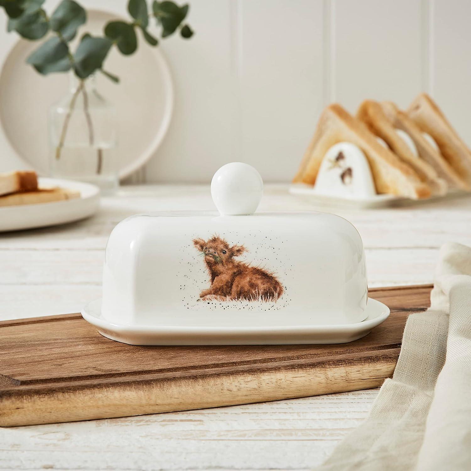 Wrendale DESIGNS - Récipient à beurre avec couvercle