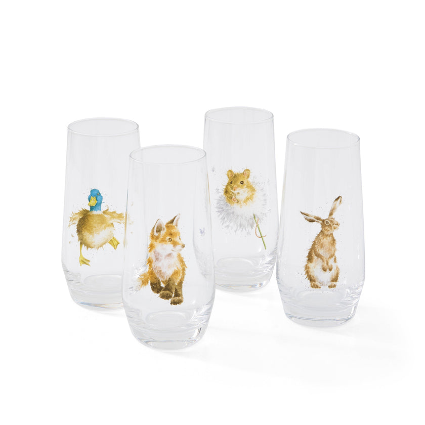 Wrendale DESIGNS - Verres à cocktail (lot de 4) | 567 ml (19 oz)