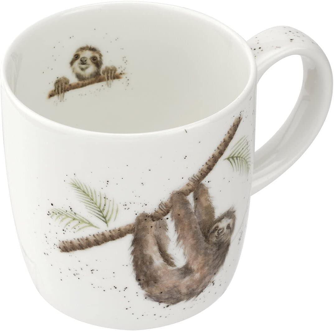 Wrendale DESIGNS - Mug - Hanging Around - Sloth | 14 oz