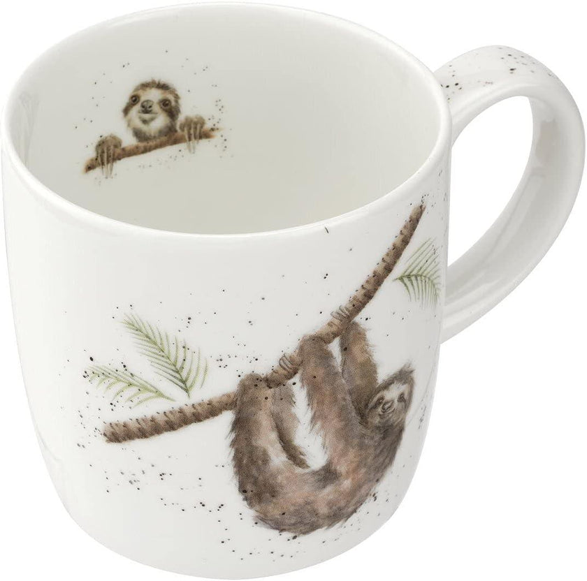 Wrendale DESIGNS - Mug - Hanging Around - Sloth | 14 oz
