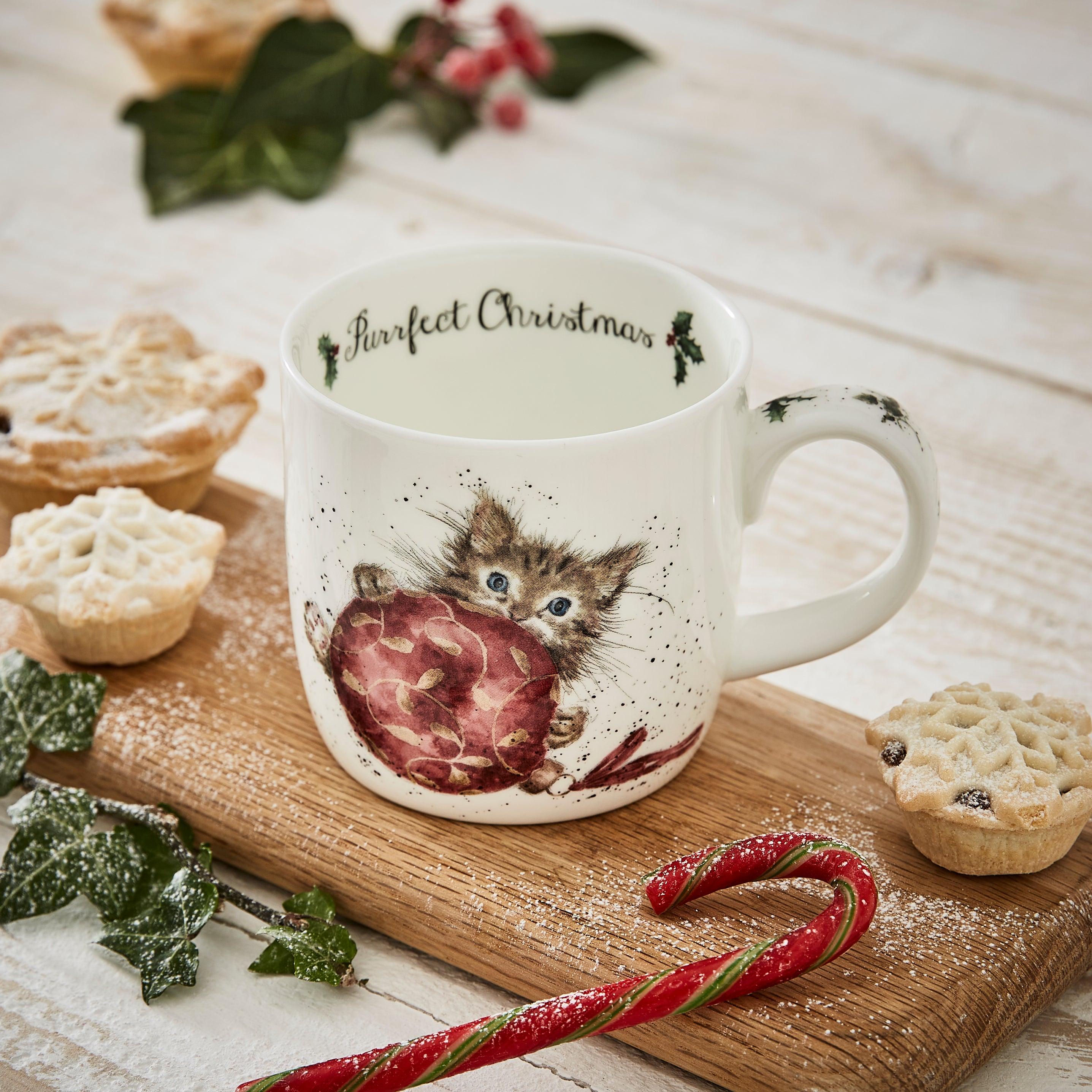 Wrendale DESIGNS - Mug - Purrfect Christmas | 325 ml (11 oz)
