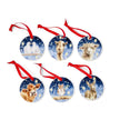 Wrendale DESIGNS - Décorations de Noël (lot de 6)