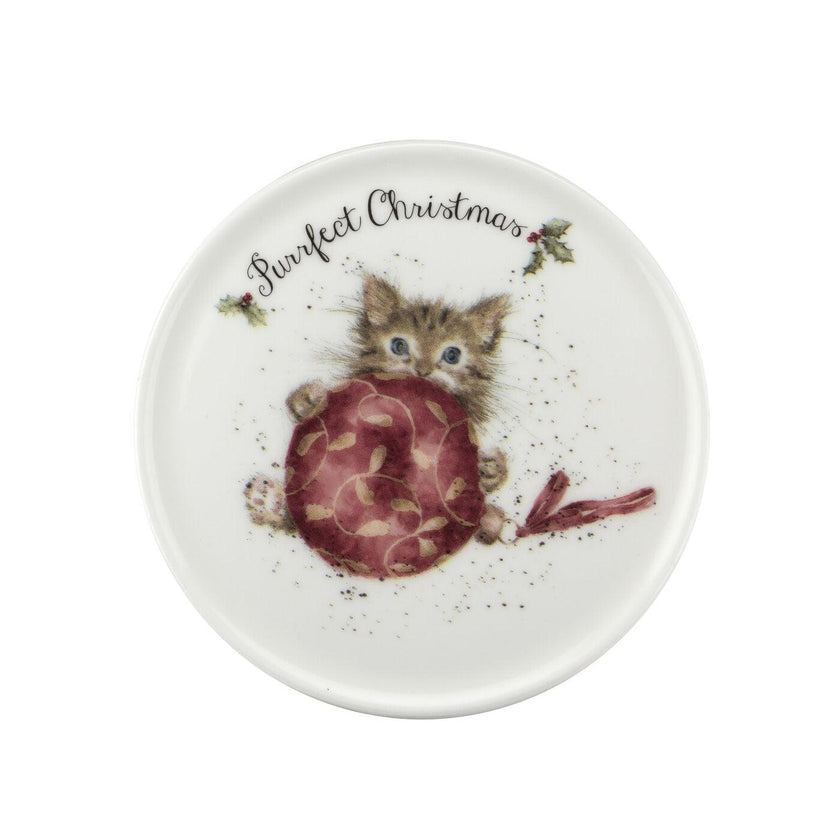 Wrendale DESIGNS - Purrfect Christmas Mug & Coaster | 11 oz