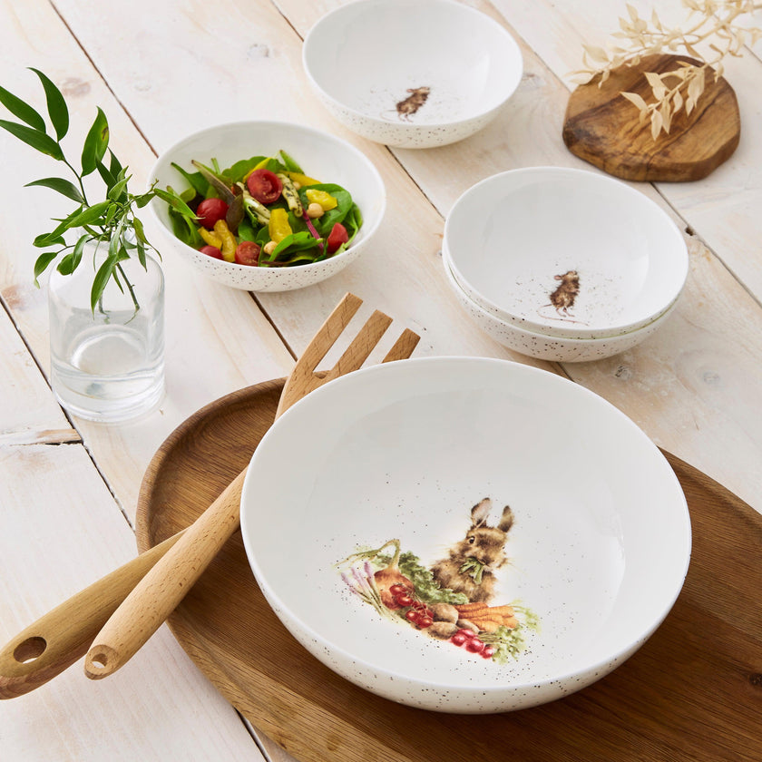 Wrendale DESIGNS - Salad Bowl - Rabbit | 10 Inch