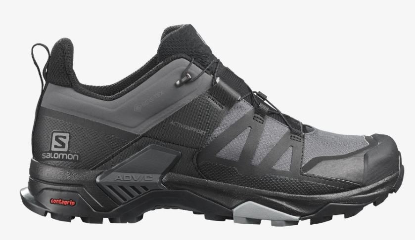 Salomon Mens X Ultra 4 GTX Waterproof Hiking Shoes