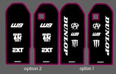 MX4, 3 and NEWER TALARIA X3 fork guard decals