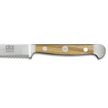 ALPHA OLIVE | Tomato Knife 13cm | Forged Steel / Olive wood handle