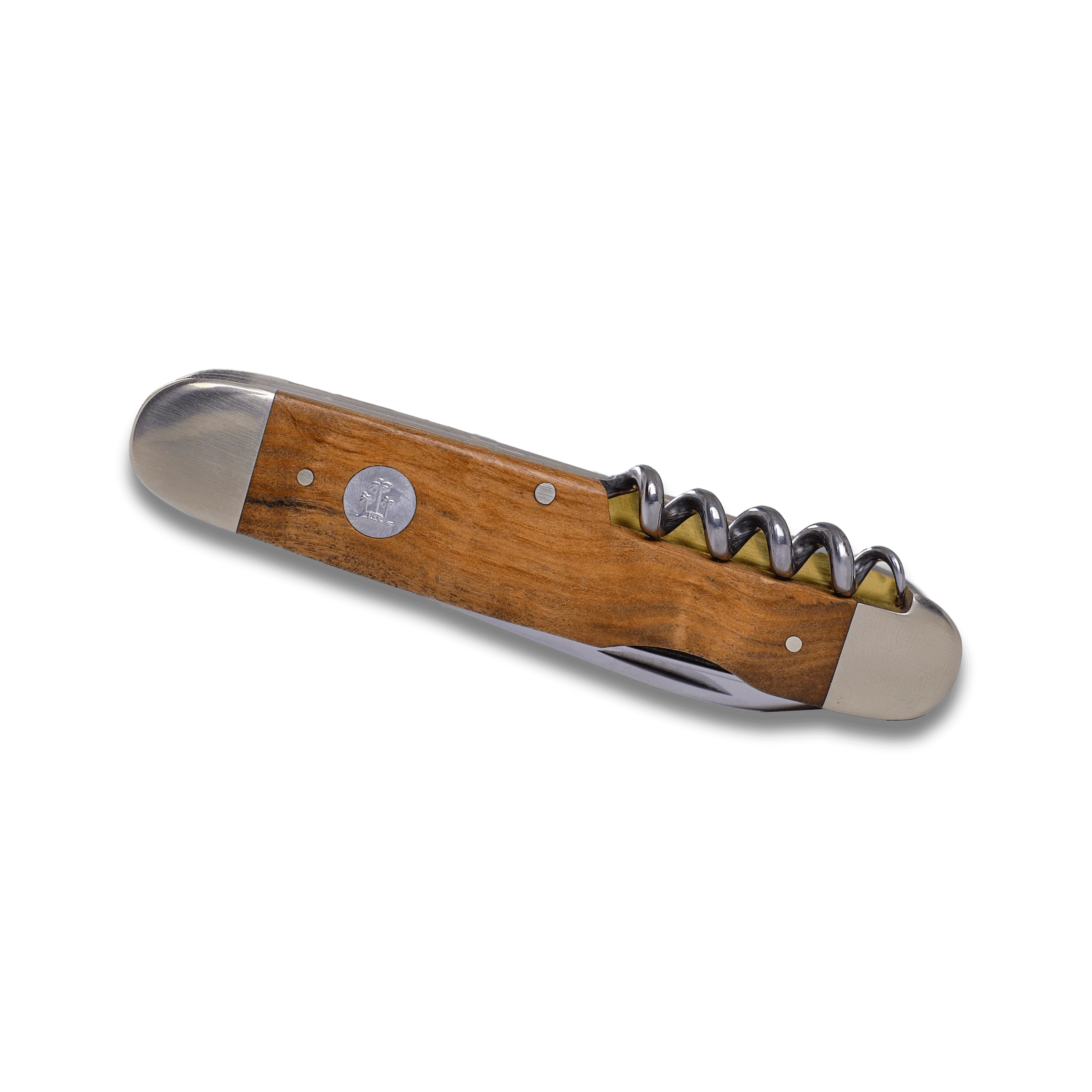 ALPHA OLIVE | Pocket Knife with pitch fork