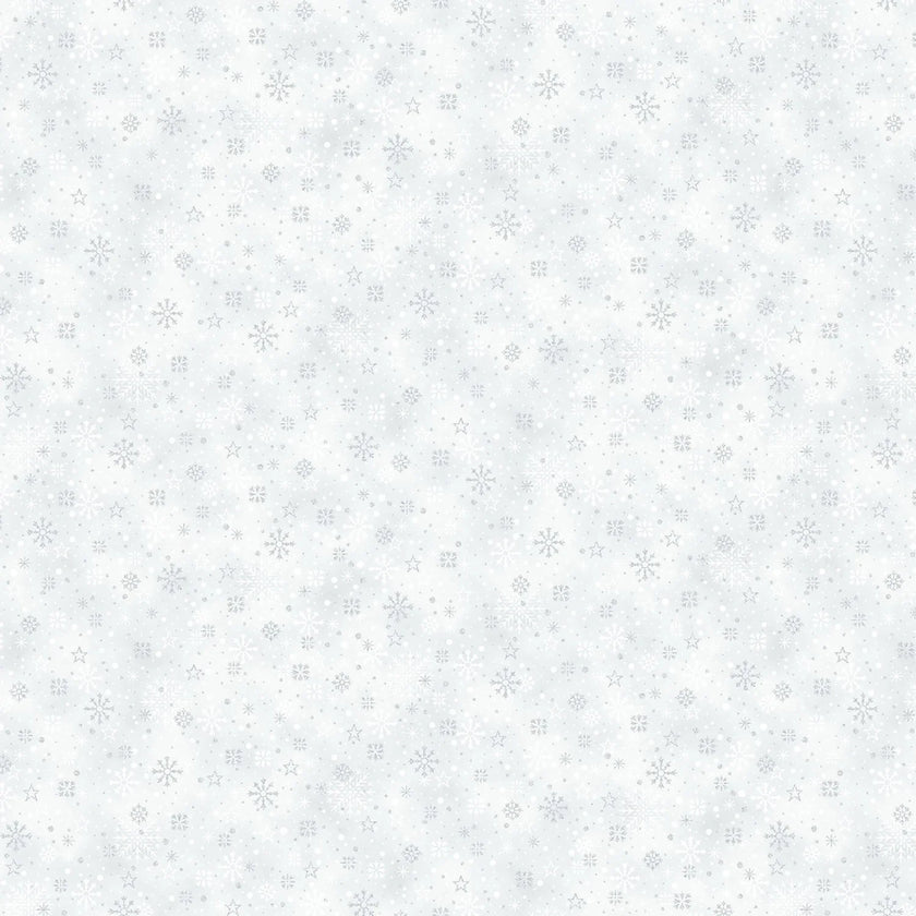 Hoffman - Midnight Perch - Silver Midnight Snowflakes -X7801H-597S