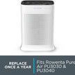 ROWENTA 2in1 Carbon & Allergy+ Filter - Pure AIR/Pure AIR Connect - XD6231U0