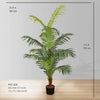 Xela Artificial Hawaii Kwai Palm Tree Potted Plant (Multiple Sizes)