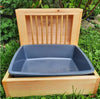 Rabbit Hay Feeder & Litter Box (XL Dowel)