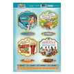 Christmas Crackers Topper Sheet - Christmas Spirit