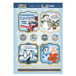 Christmas Crackers Topper Sheet - Let it Snow