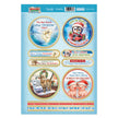 Christmas Crackers Topper Sheet - Winter Wishes