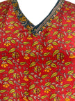 PRC6457 Avatar Pure Silk Long Tunic with Side Ties