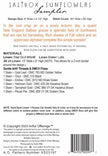 Saltbox Sunflowers Sampler