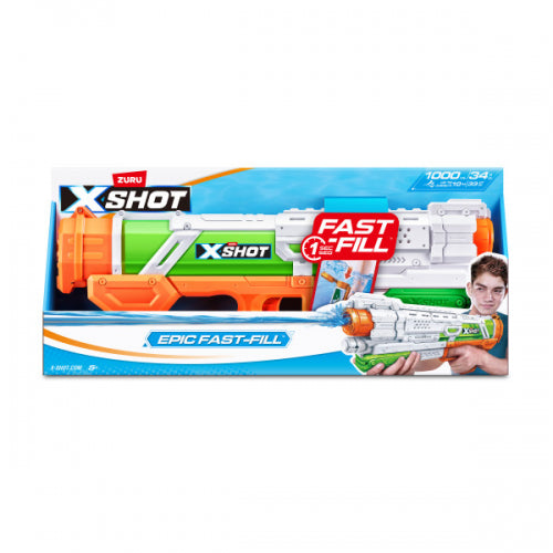 XShot - Pistolet à eau à remplissage rapide épique