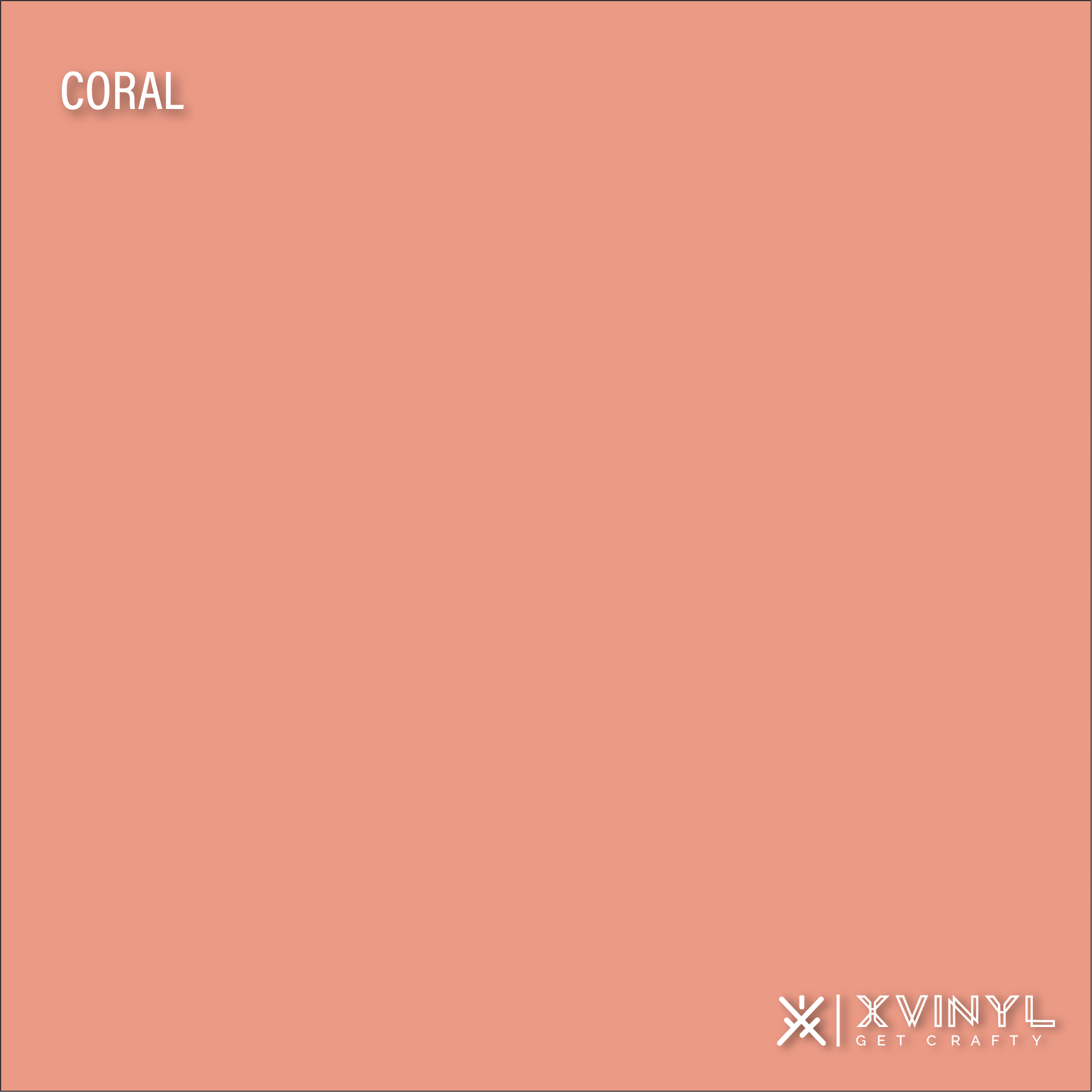 Xvinyl Heat Transfer Vinyl (HTV) PU - Applies to Cotton, Poly Blends, Polyester, Leather (20+ colors)