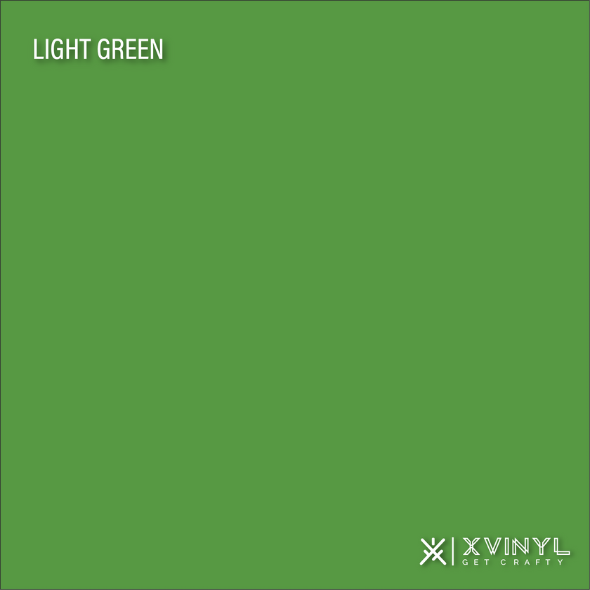 Xvinyl Heat Transfer Vinyl (HTV) PU - Applies to Cotton, Poly Blends, Polyester, Leather (20+ colors)