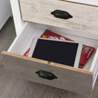 Avery Accent Table Storage Cabinet/Nightstand with 3 Drawers