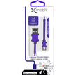 Xmobil - Câble Lightning de charge et de synchronisation Color Blast, 3 pieds, certifié MFi (XC - LT634)