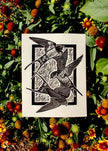 'Three Swallows' hand print