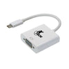 Xtech - Adaptateur VGA femelle vers USB-C mâle, plaqué nickel blanc (XTC - 550)