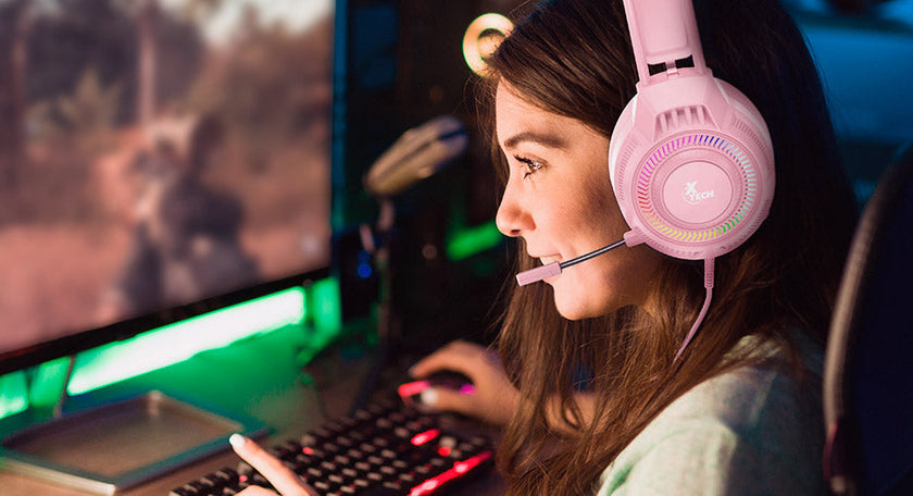 Xtech - Gaming Headset Morrighan (Pink)
