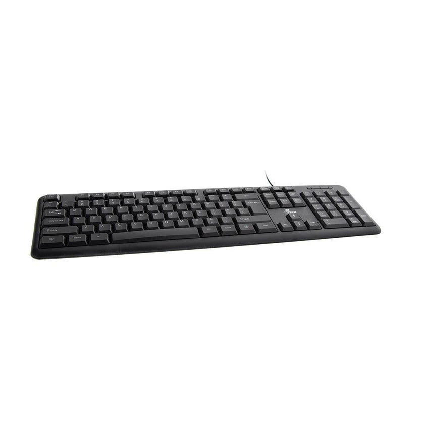 Xtech - Keyboard Wired USB 104 Keys Black Win & Mac (XTK - 092E)