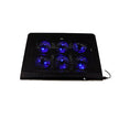 Xtech - Support de refroidissement pour ordinateur portable 14 pouces, USB, LED bleue, 2 ports USB (XTA - 150)