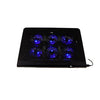Xtech - Support de refroidissement pour ordinateur portable 14 pouces, USB, LED bleue, 2 ports USB (XTA - 150)