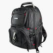 Xtech - Xtech Gaming Backpack 17in Battlestash Water Resistant Padded Ergonomic Back Multiple Pockets Side Mesh Anti Theft Pocket Built in Charging Cable