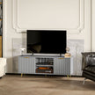 Collins Modern TV Stand for up to 55 Inch TVs-Grey