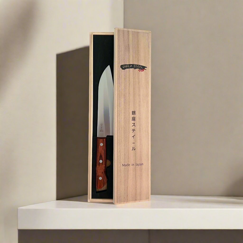 Yamato 170 - Couteau Santoku 170mm | Lame en acier VG1 DP CLAD