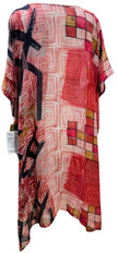 FINAL SALE PRG5679A Sheer Avatar Pure Silk Maxi Kaftan