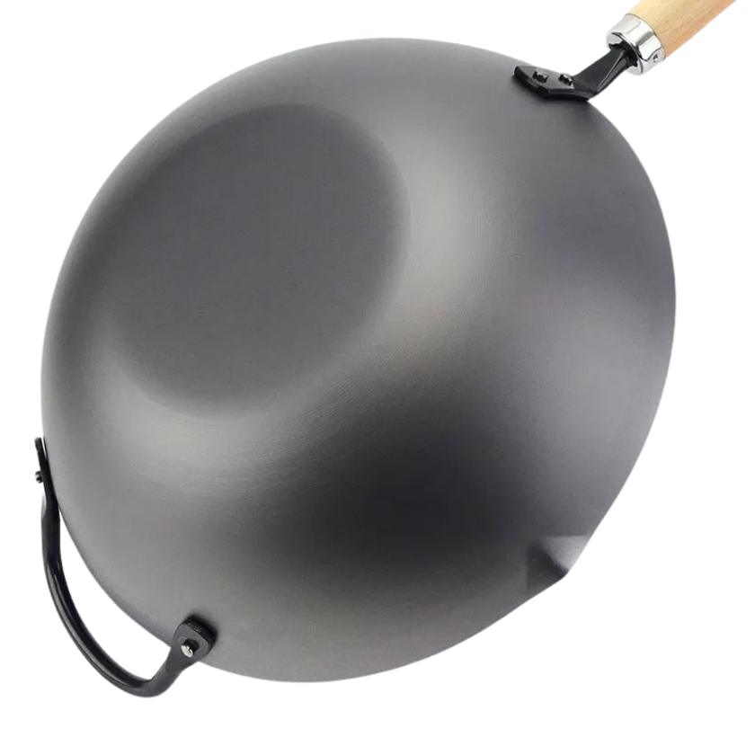 Yoshikawa Cook-Pal Ren 33cm Nitrided Carbon Steel Beijing Wok