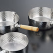 Yoshikawa Yukihira Saucepan 20 cm | 2.1 L Stainless Steel with Wooden Handle