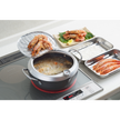 Yoshikawa GOGI Tempura Pot 24cm –  With stainless‑Steel Drip Lid