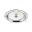 Yoshikawa Yukihira Lid 22–24 cm | Stainless Steel