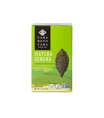 Yamamotoyama Organic Matcha Sencha Green Tea