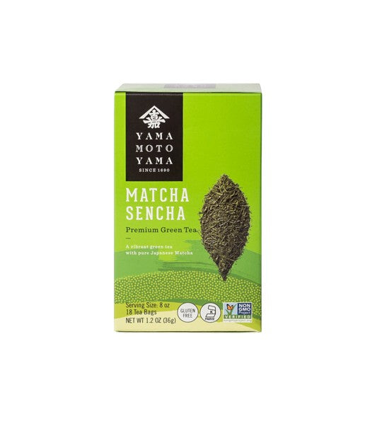 Yamamotoyama Organic Matcha Sencha Green Tea